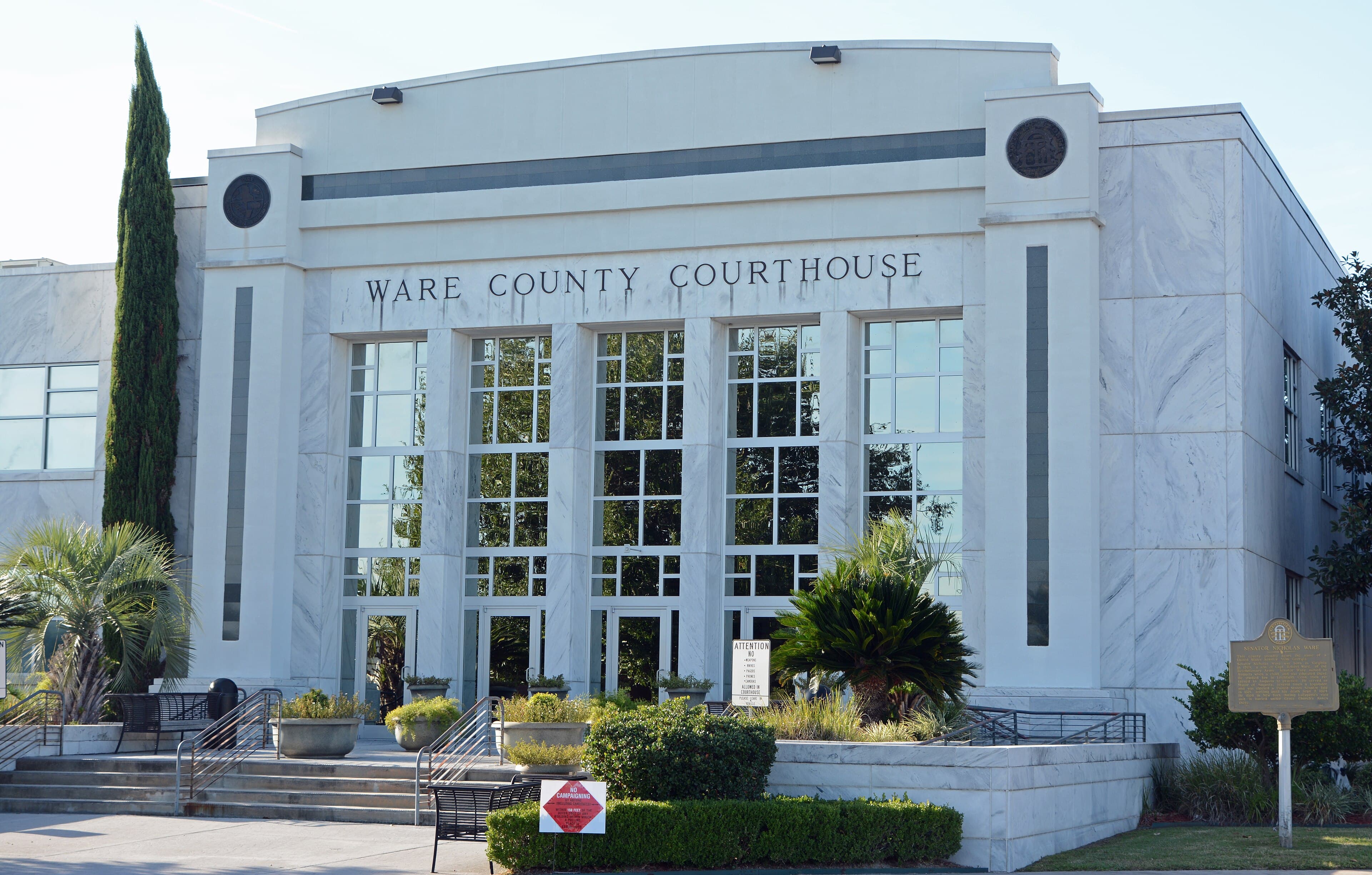 Ware County (Georgia) — photo from Wikimedia via Wikipedia