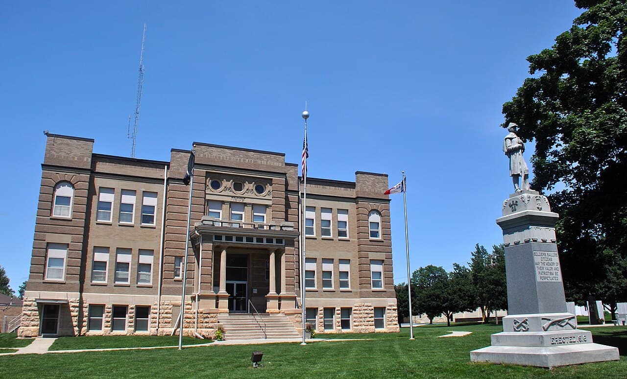 Osceola County (Iowa) — photo from Wikimedia via Wikipedia
