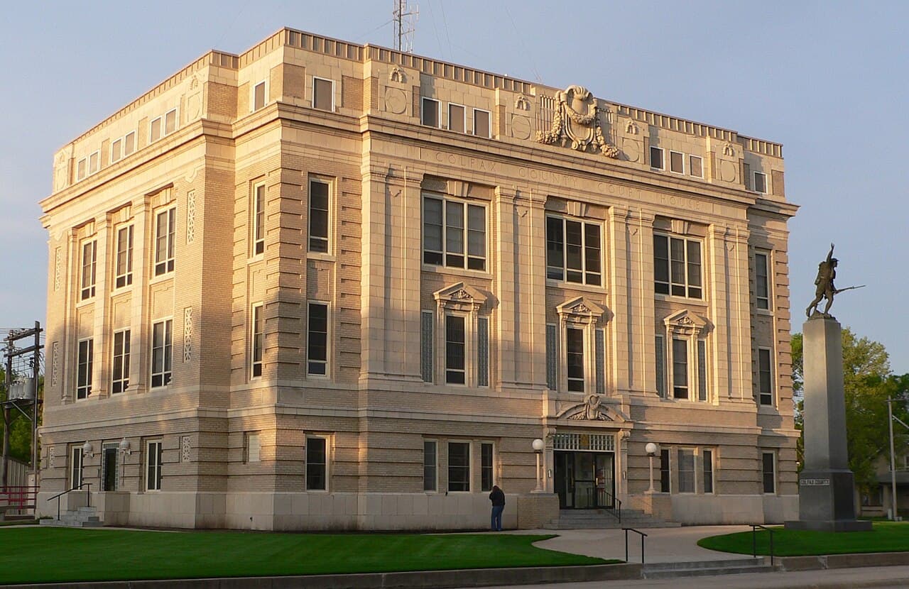 Colfax County (Nebraska) — photo from Wikimedia via Wikipedia