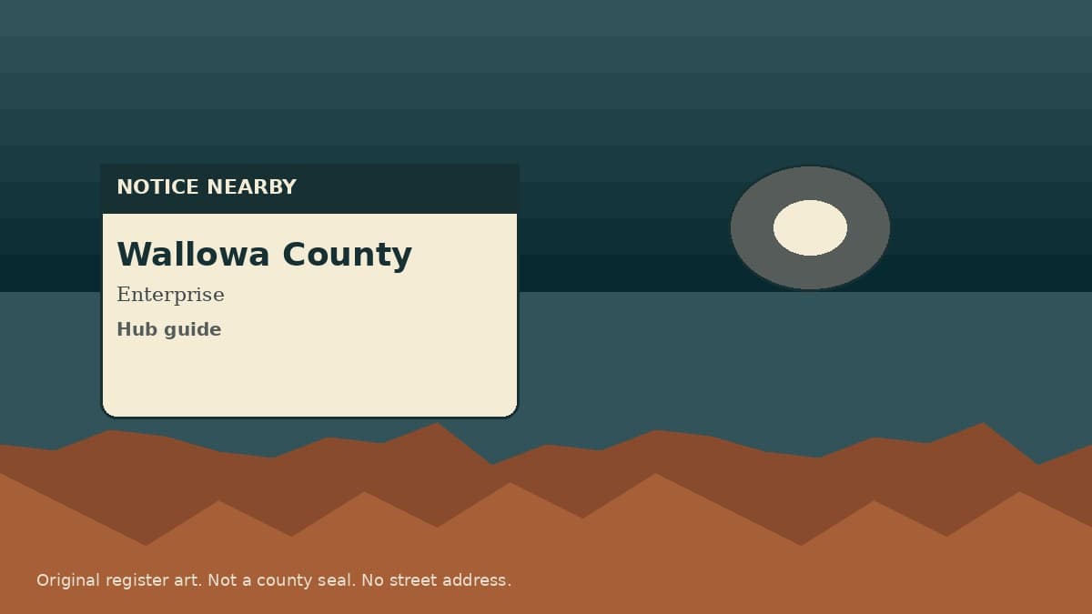 Wallowa Hub Intro hearing