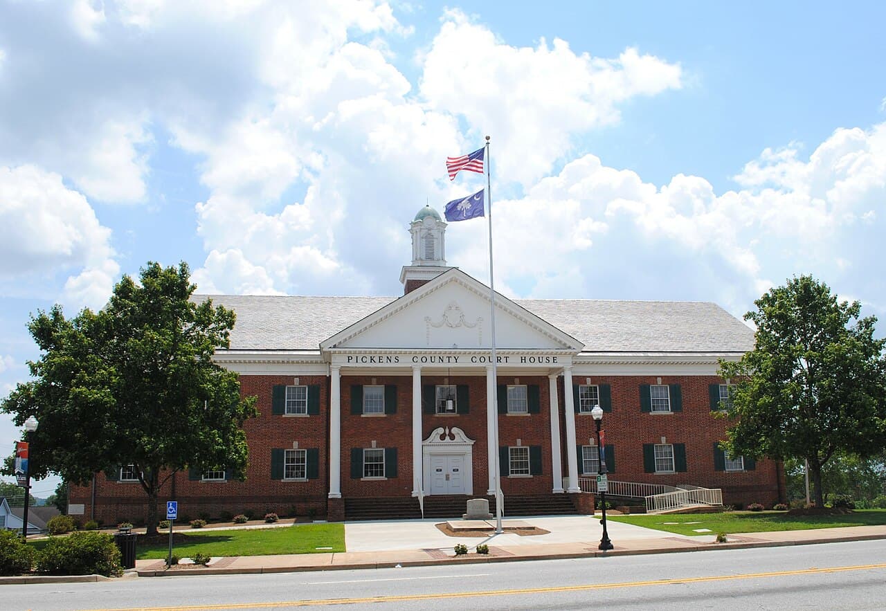 Pickens County (South Carolina) — photo from Wikimedia via Wikipedia