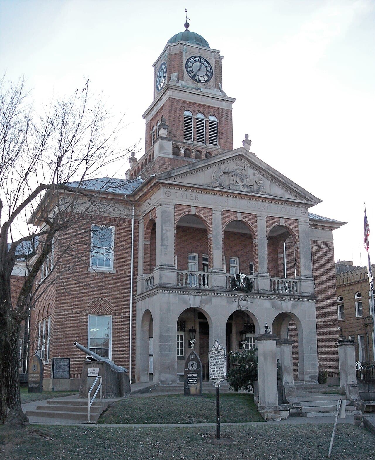 Tyler County (West Virginia) — photo from Wikimedia via Wikipedia