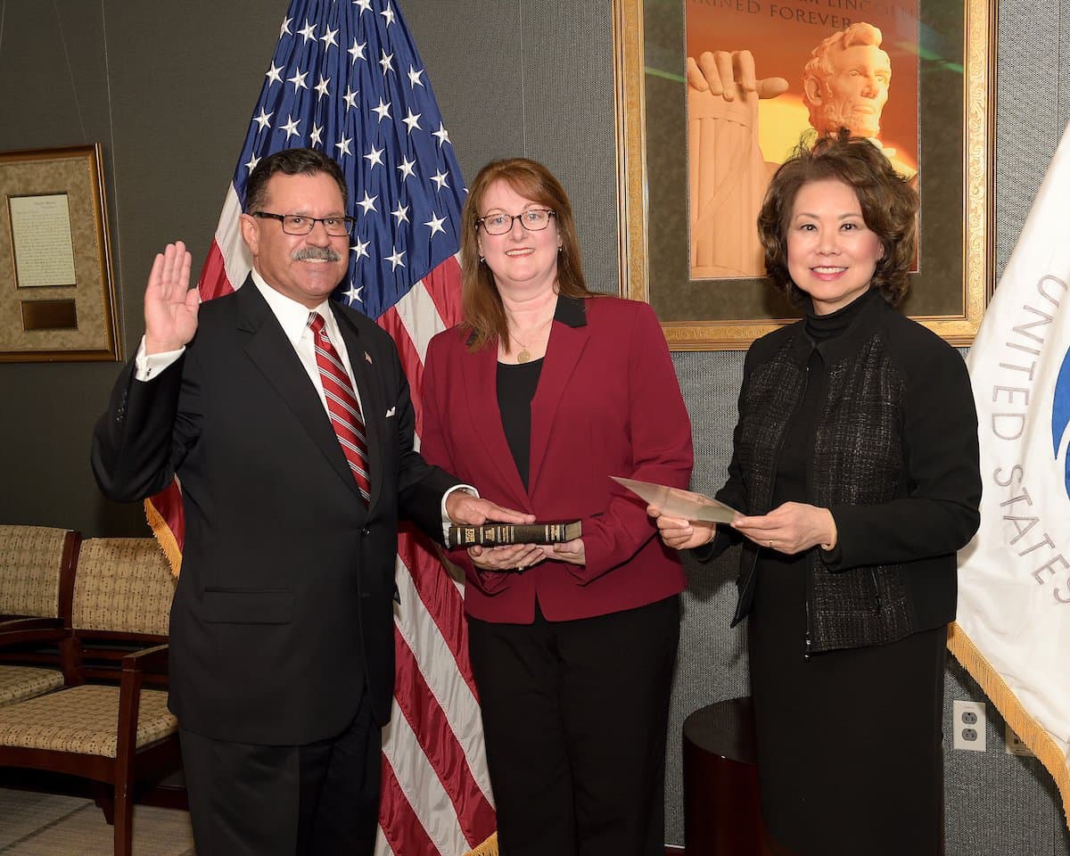 Federal Motor Carrier Safety Administration administrator swearing-in