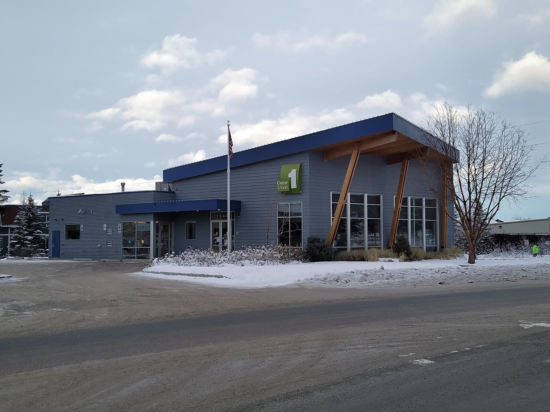Credit union branch in Eagle River, Alaska