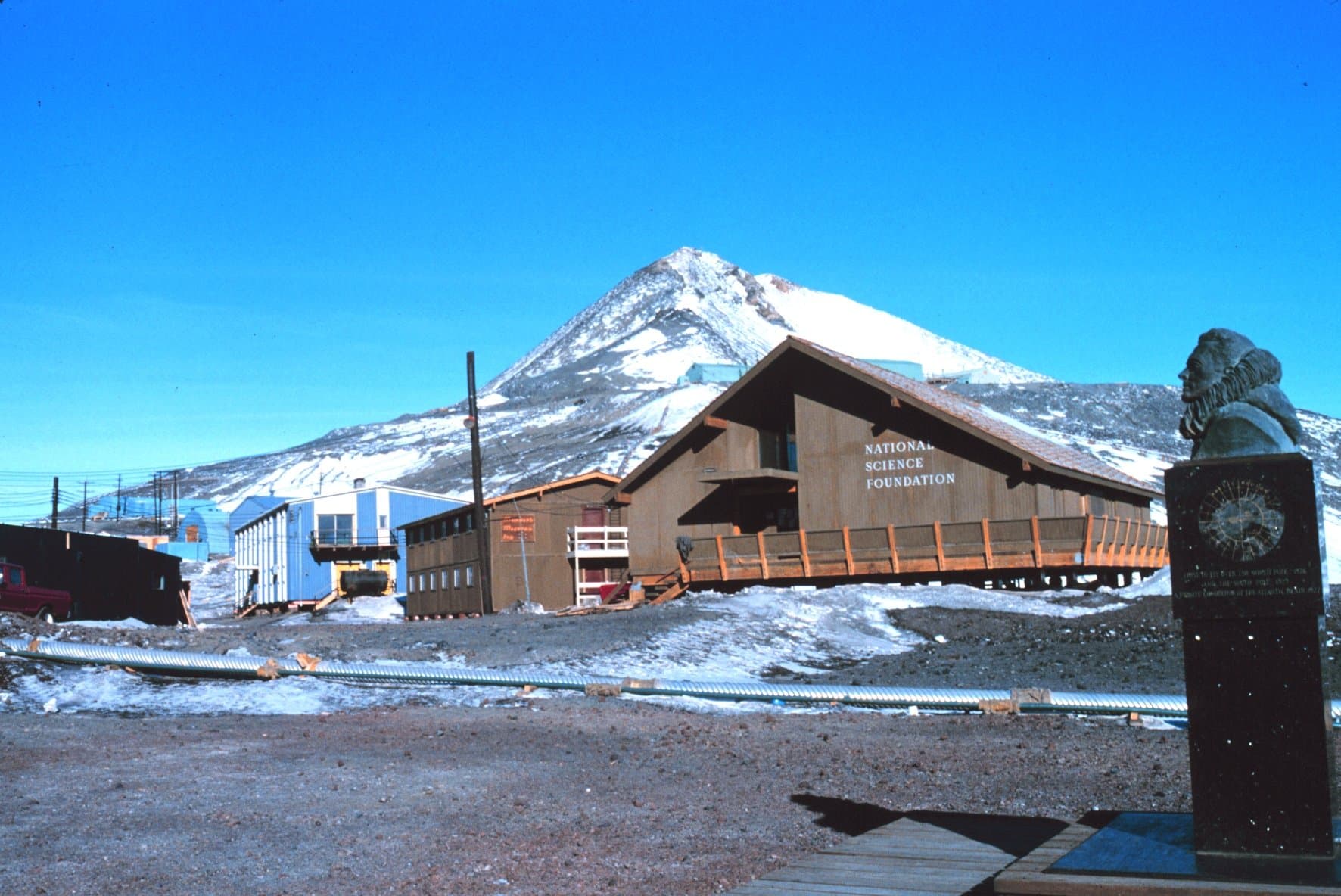 National Science Foundation Antarctic headquarters at McMurdo Sound
