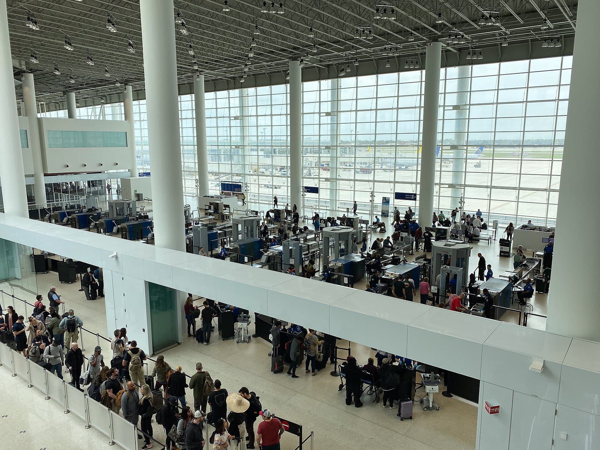 Transportation Security Administration checkpoint