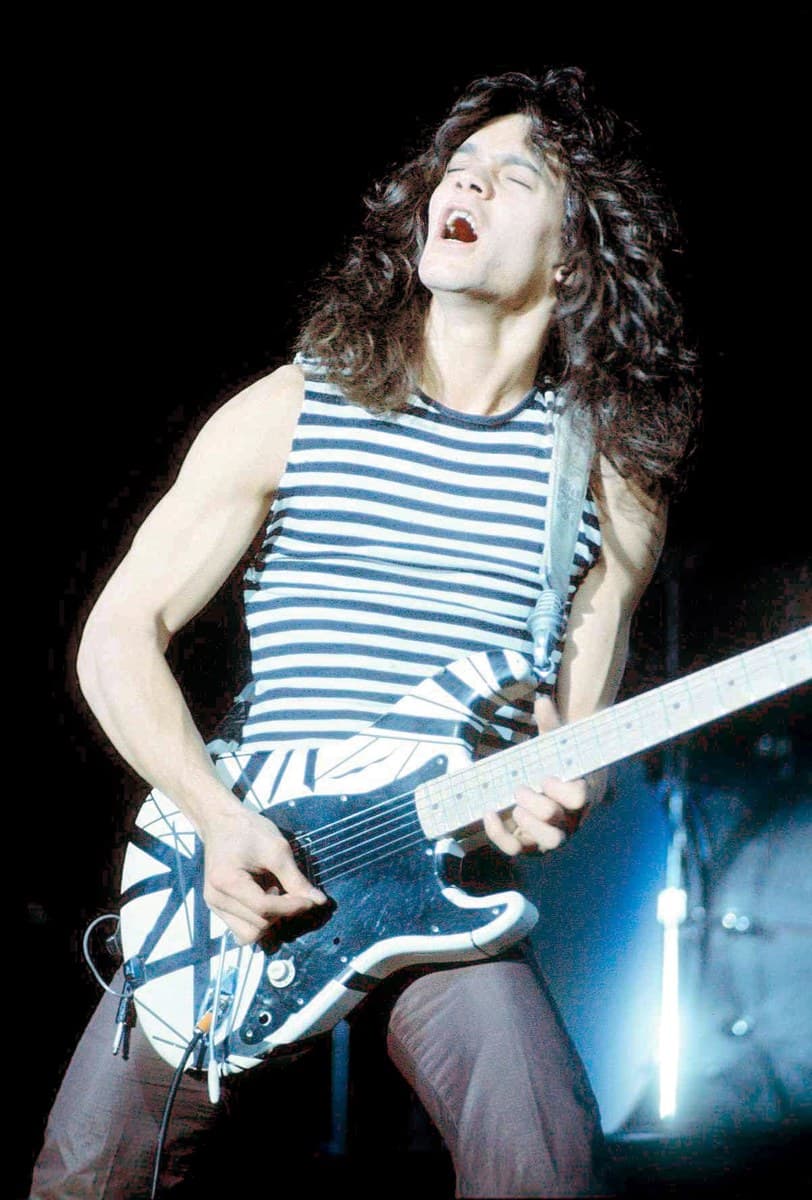 Portrait of Eddie Van Halen