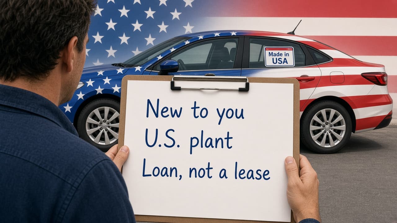 The window sticker does not decide the car-loan interest break