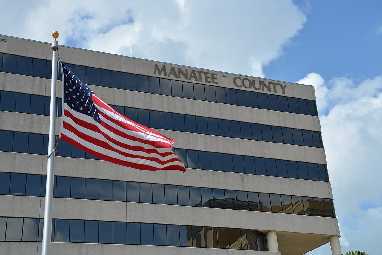 Manatee County (Florida) — photo from Wikimedia via Wikipedia
