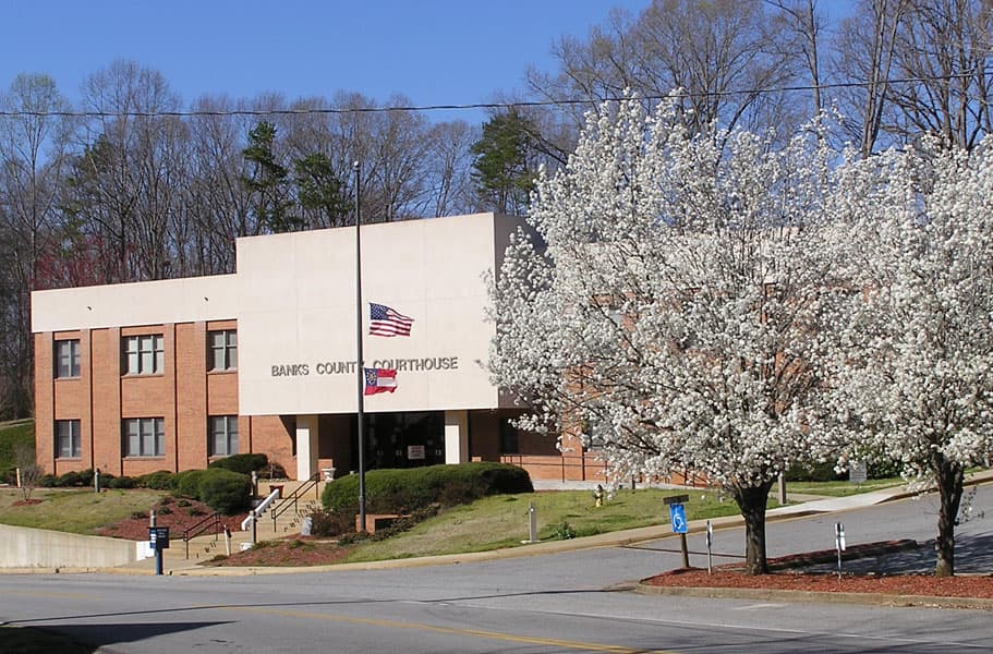 Banks County (Georgia) — photo from Wikimedia via Wikipedia