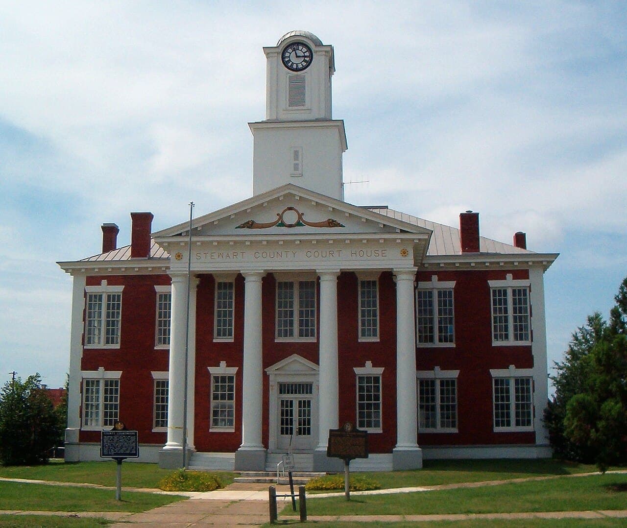 Stewart County (Georgia) — photo from Wikimedia via Wikipedia