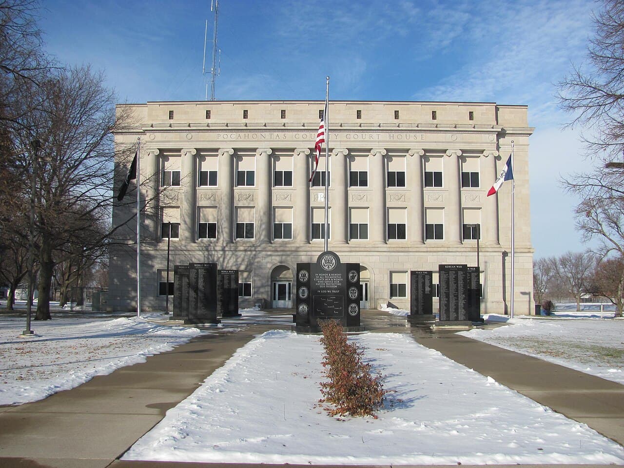 Pocahontas County (Iowa) — photo from Wikimedia via Wikipedia