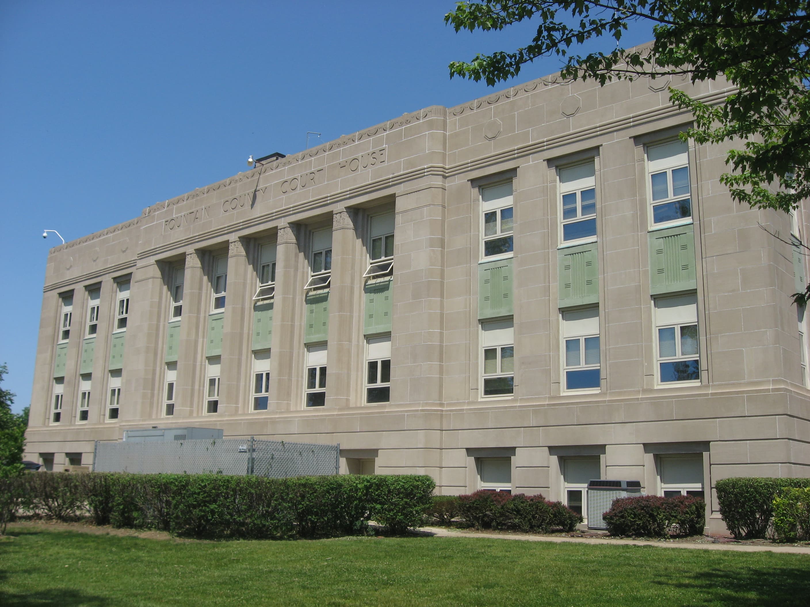Fountain County (Indiana) — photo from Wikimedia via Wikipedia