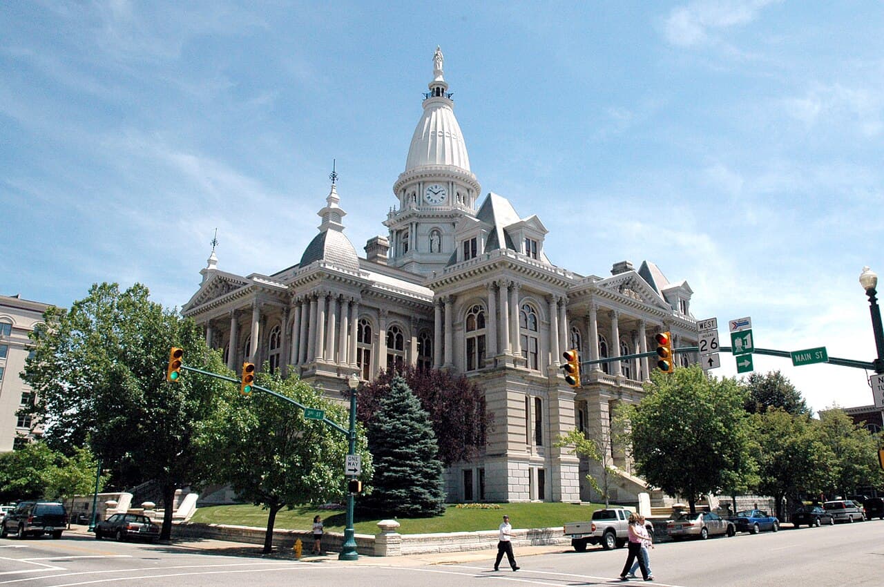 Tippecanoe County (Indiana) — photo from Wikimedia via Wikipedia