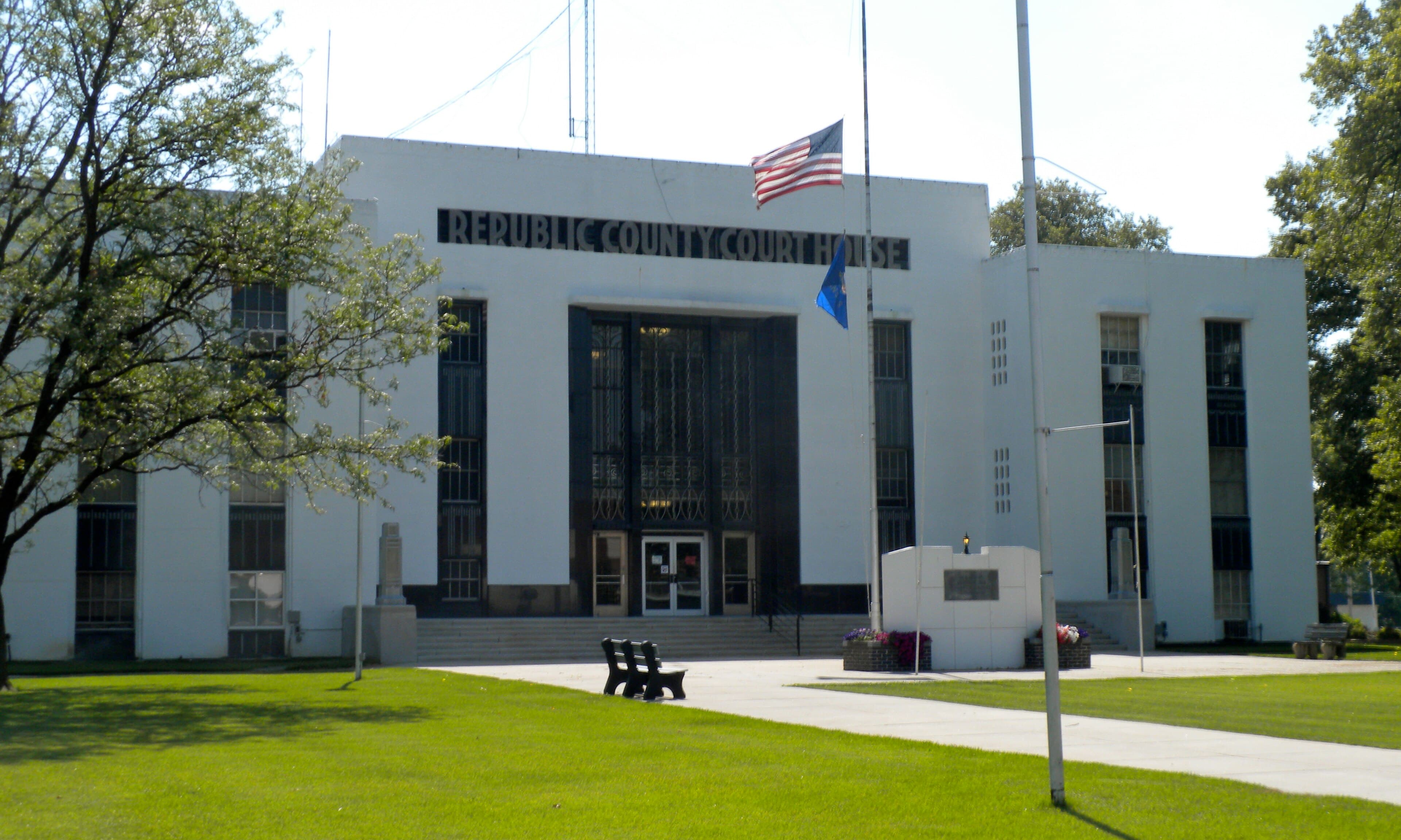 Republic County (Kansas) — photo from Wikimedia via Wikipedia