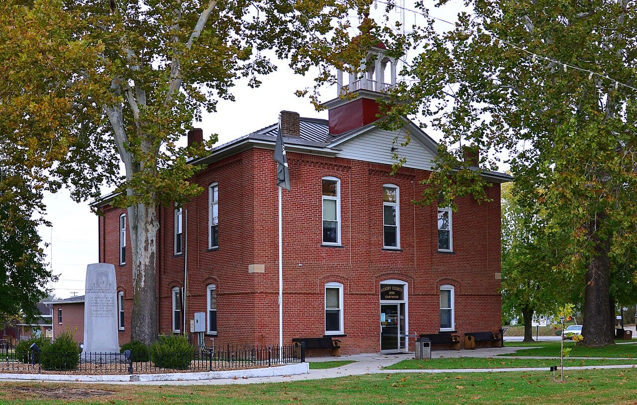 Hickory County (Missouri) — photo from Wikimedia via Wikipedia
