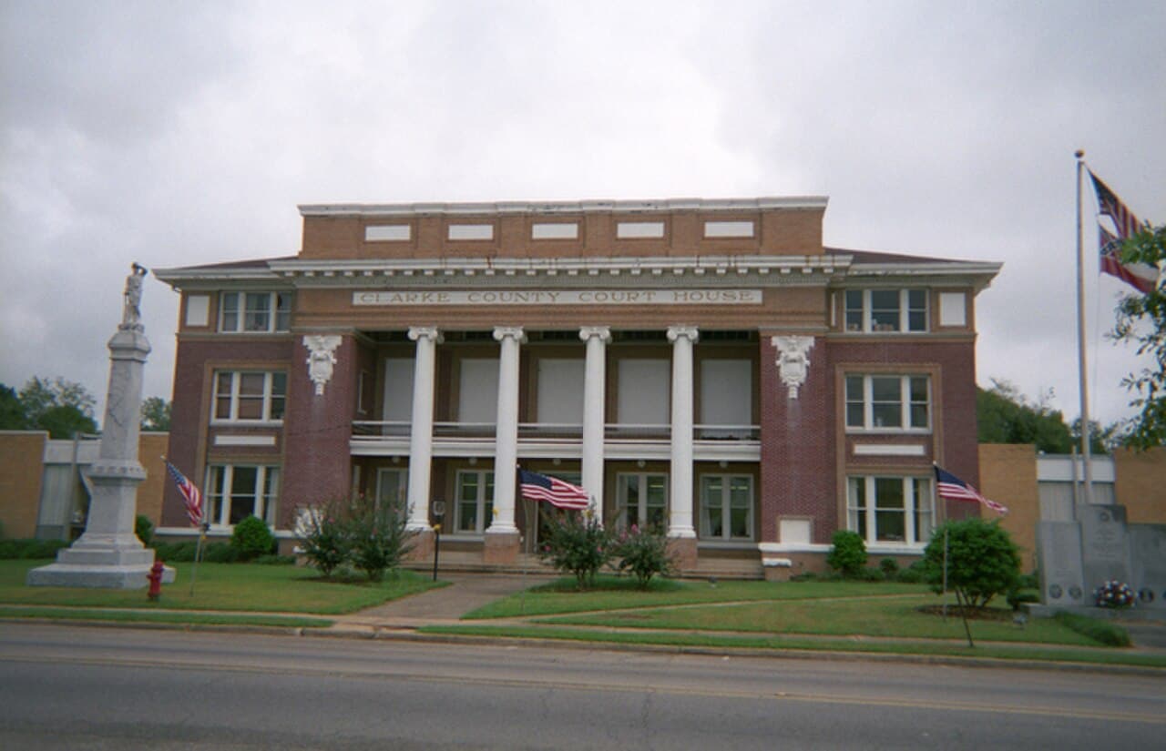 Clarke County (Mississippi) — photo from Wikimedia via Wikipedia