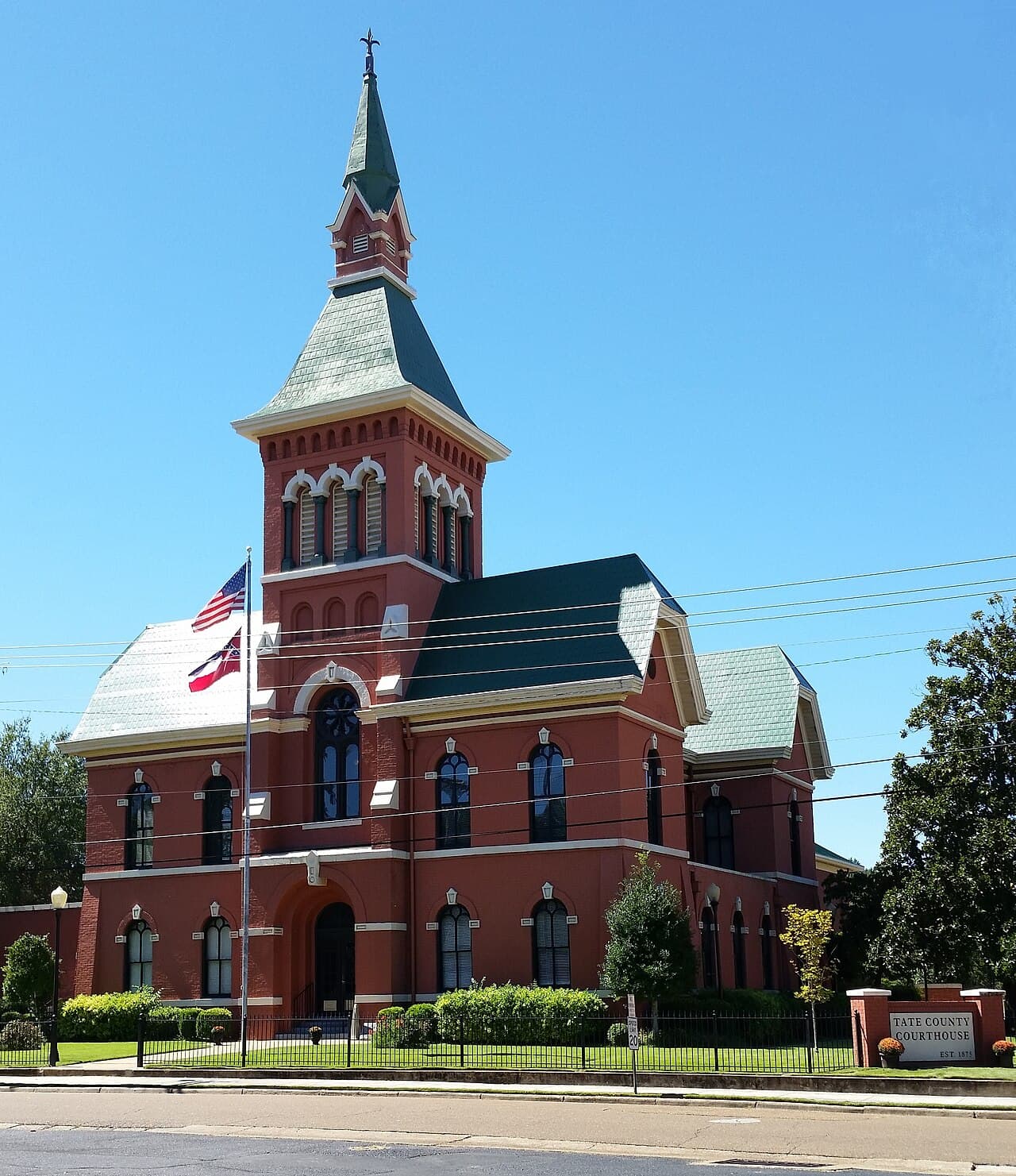 Tate County (Mississippi) — photo from Wikimedia via Wikipedia
