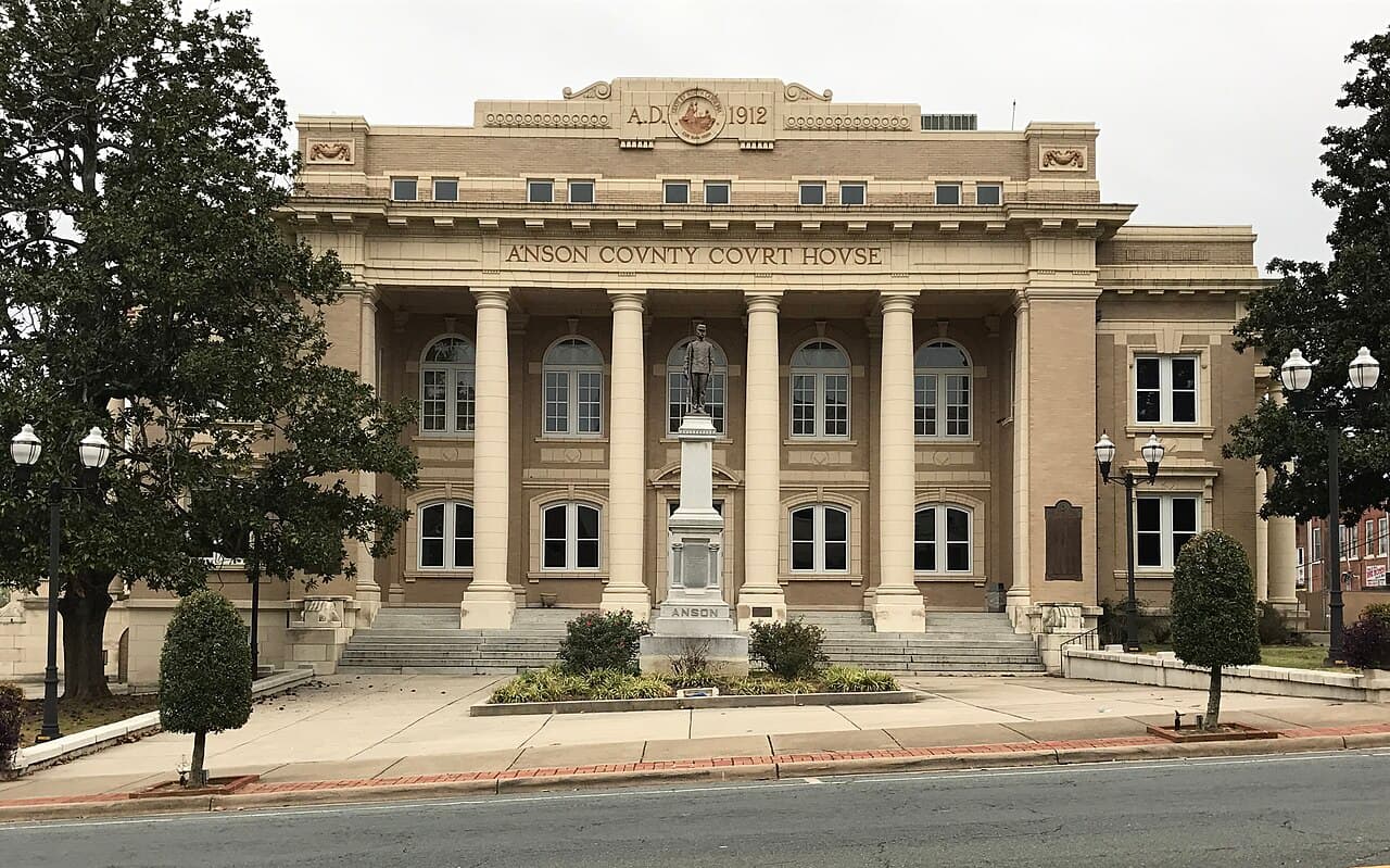 Anson County (North Carolina) — photo from Wikimedia via Wikipedia