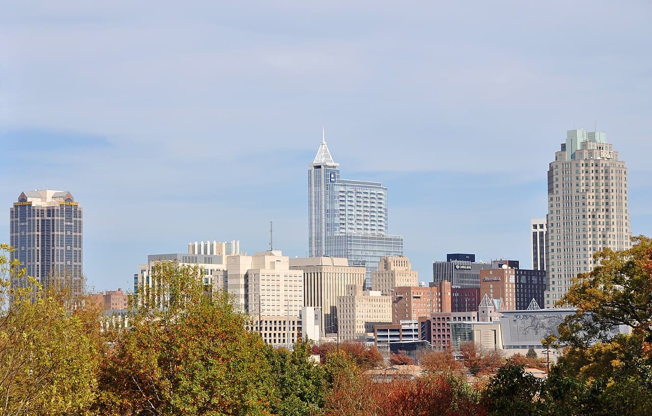 Wake County (North Carolina) — photo from Wikimedia via Wikipedia