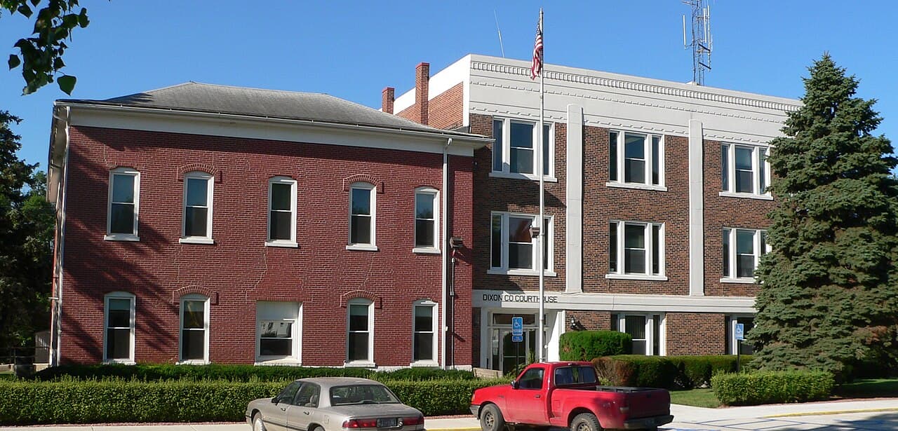 Dixon County (Nebraska) — photo from Wikimedia via Wikipedia
