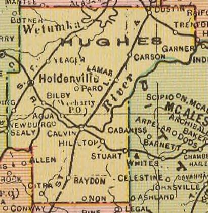 Hughes County (Oklahoma) — photo from Wikimedia via Wikipedia