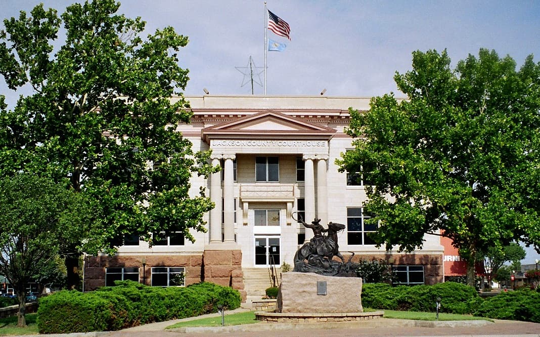 Jackson County (Oklahoma) — photo from Wikimedia via Wikipedia
