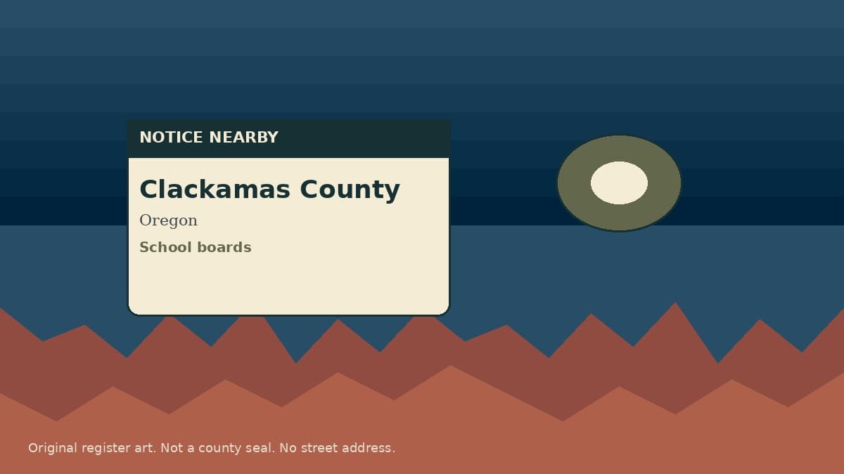 Clackamas Ncsd Board Oct 8 hearing