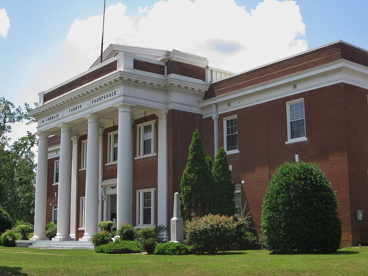 Mccormick County (South Carolina) — photo from Wikimedia via Wikipedia