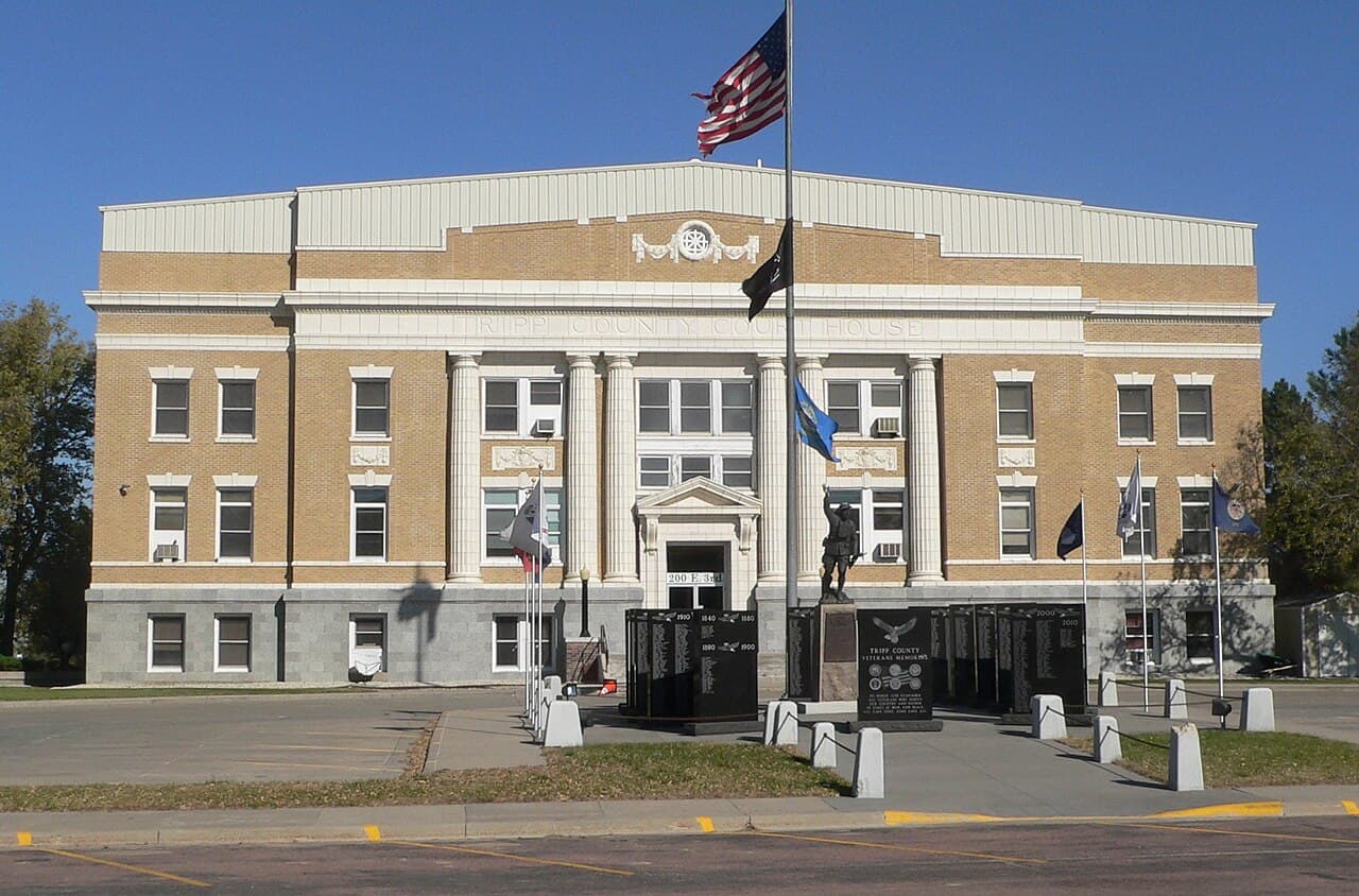 Tripp County (South Dakota) — photo from Wikimedia via Wikipedia