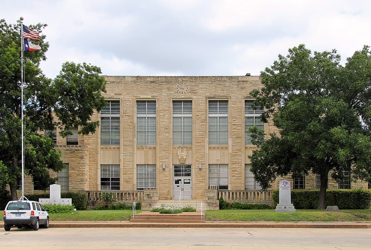 Comanche County (Texas) — photo from Wikimedia via Wikipedia
