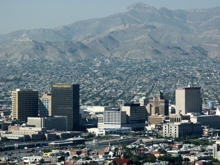 El Paso County, Texas — photo from Wikimedia