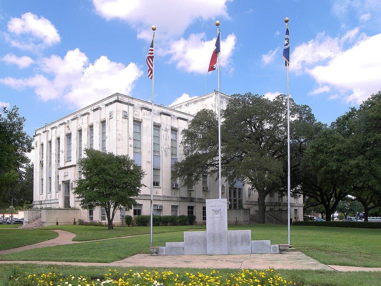 Falls County (Texas) — photo from Wikimedia via Wikipedia