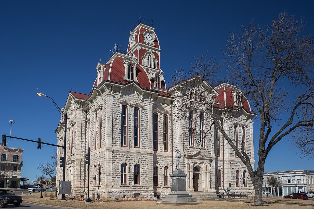 Parker County (Texas) — photo from Wikimedia via Wikipedia