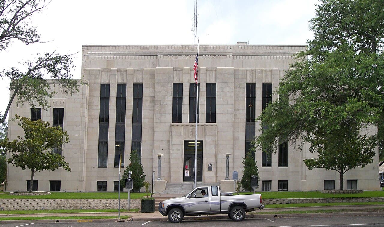 Notice Nearby: Van Zandt County A library, Van Zandt County library