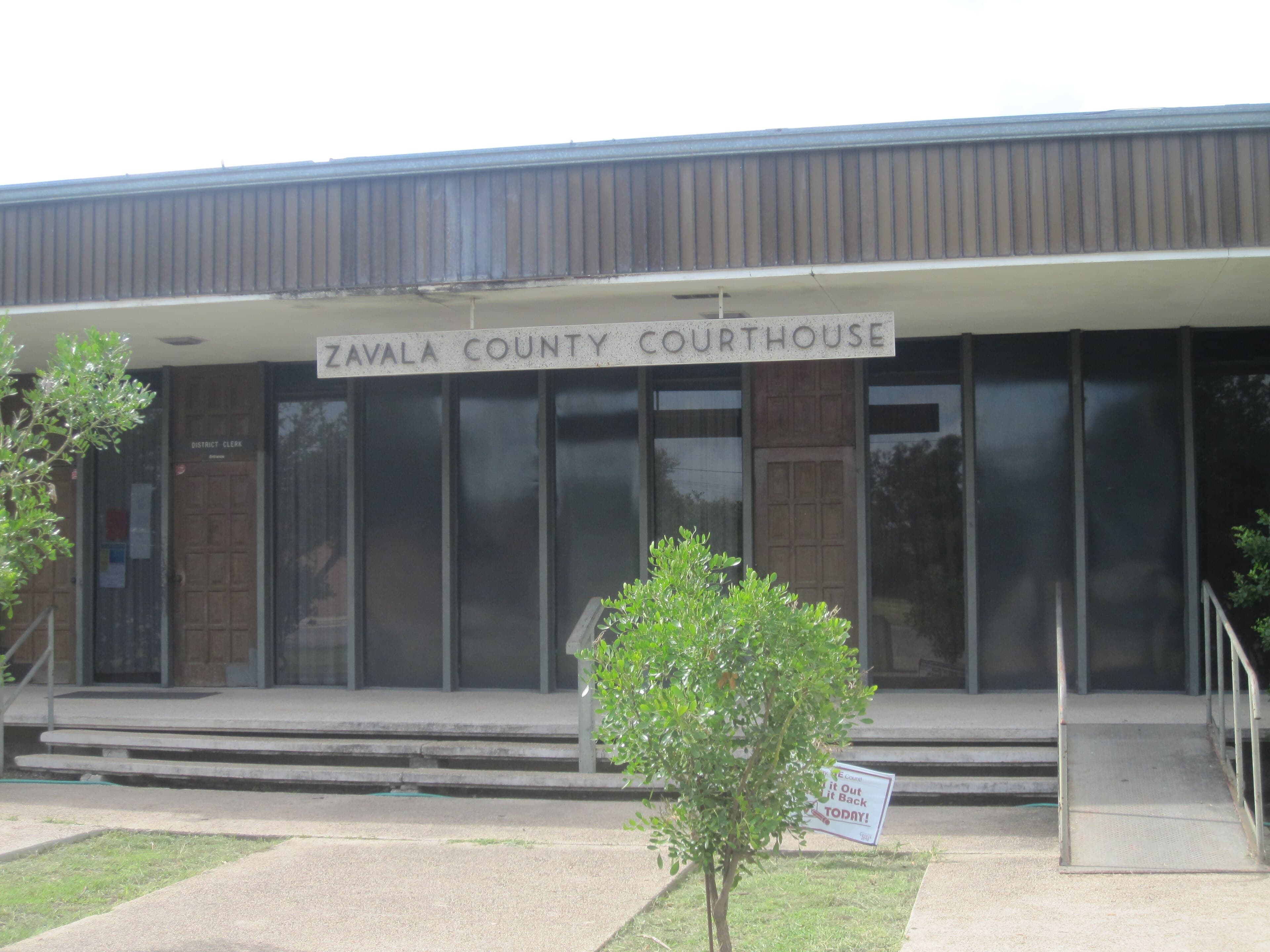 Zavala County (Texas) — photo from Wikimedia via Wikipedia