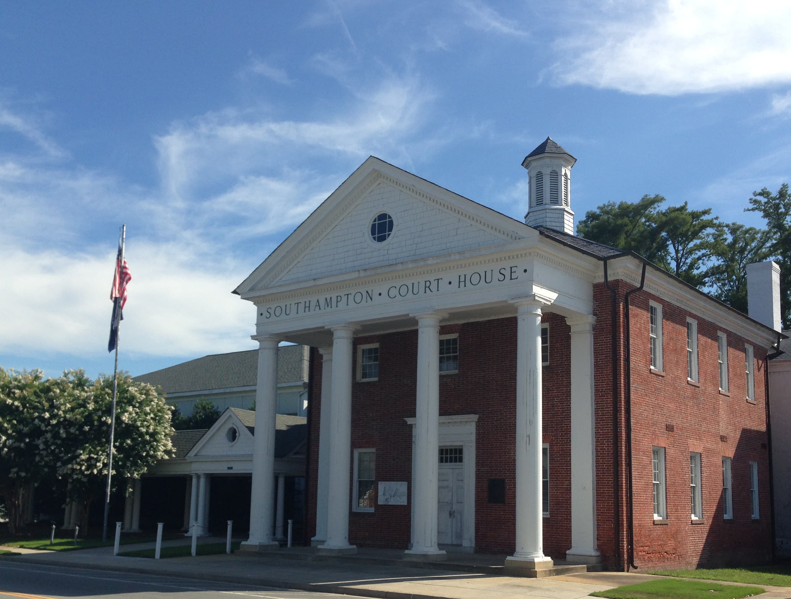 Southampton County (Virginia) — photo from Wikimedia via Wikipedia