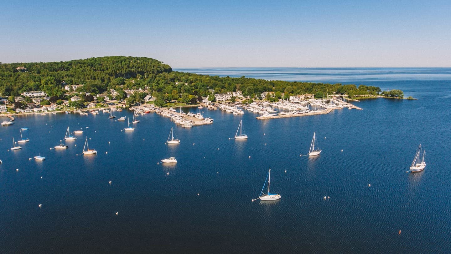 Door County (Wisconsin) — photo from Wikimedia via Wikipedia