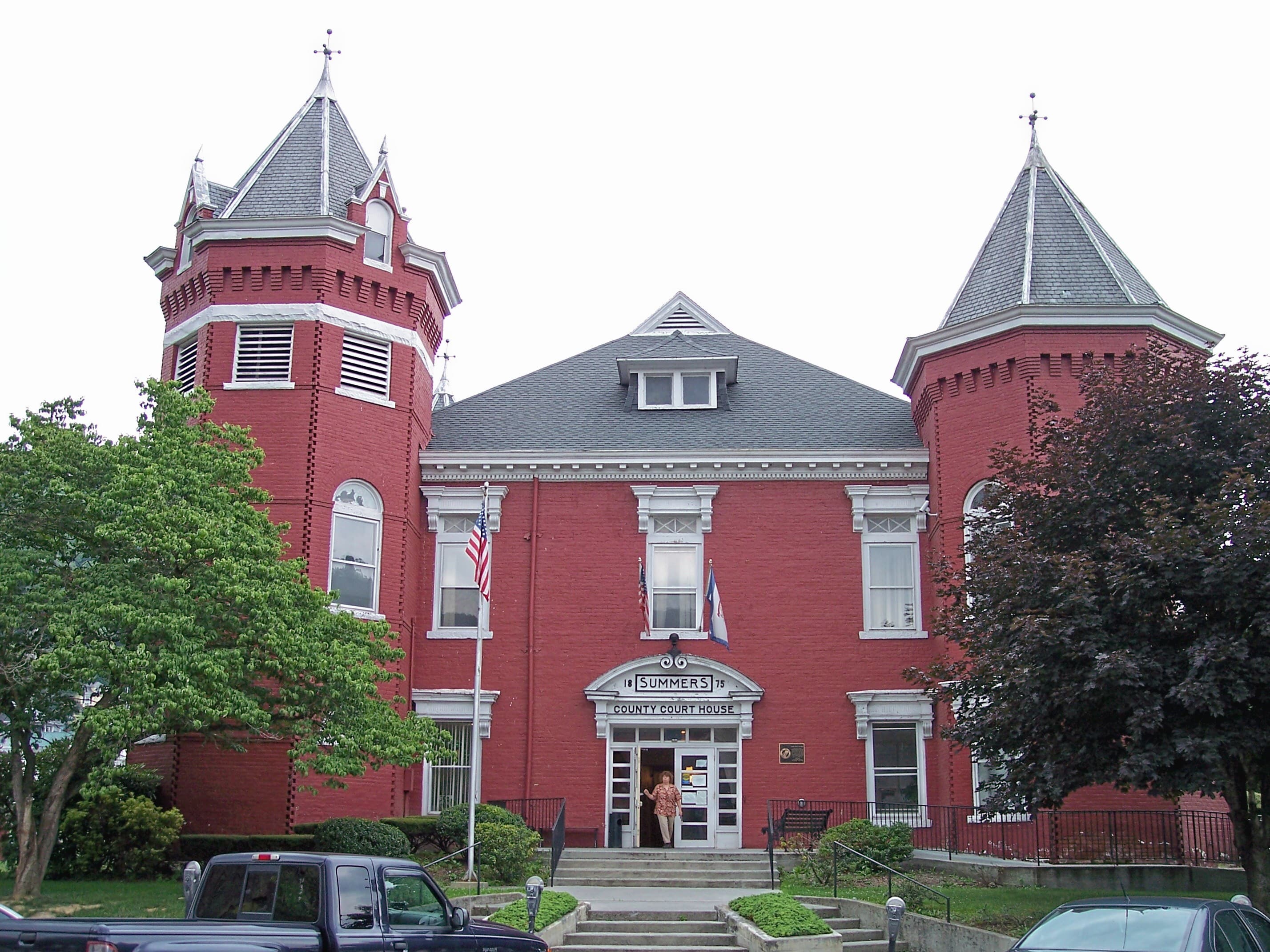 Summers County (West Virginia) — photo from Wikimedia via Wikipedia