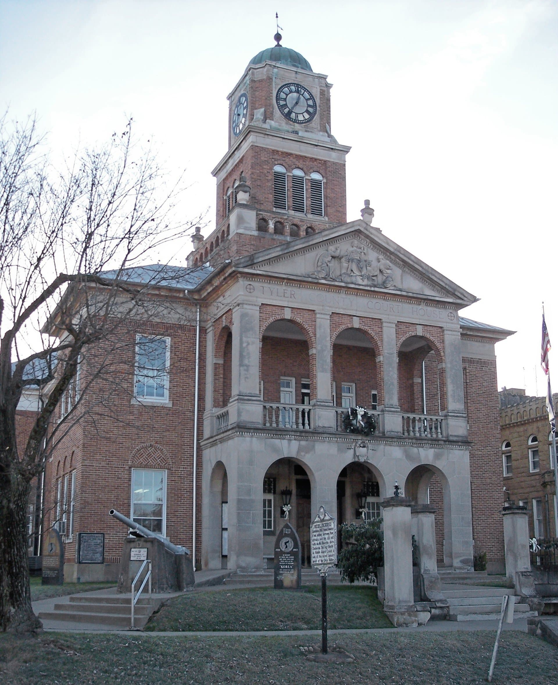 Tyler County (West Virginia) — photo from Wikimedia via Wikipedia