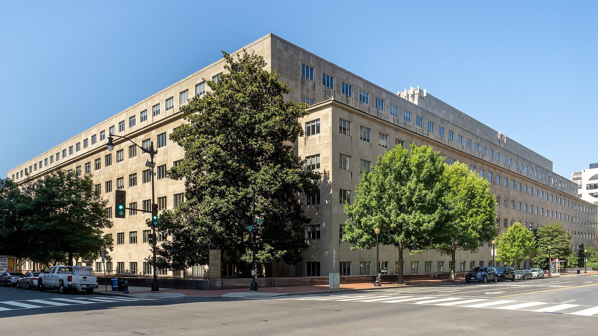 Government Accountability Office headquarters building at 441 G Street NW in Washington, D.C.