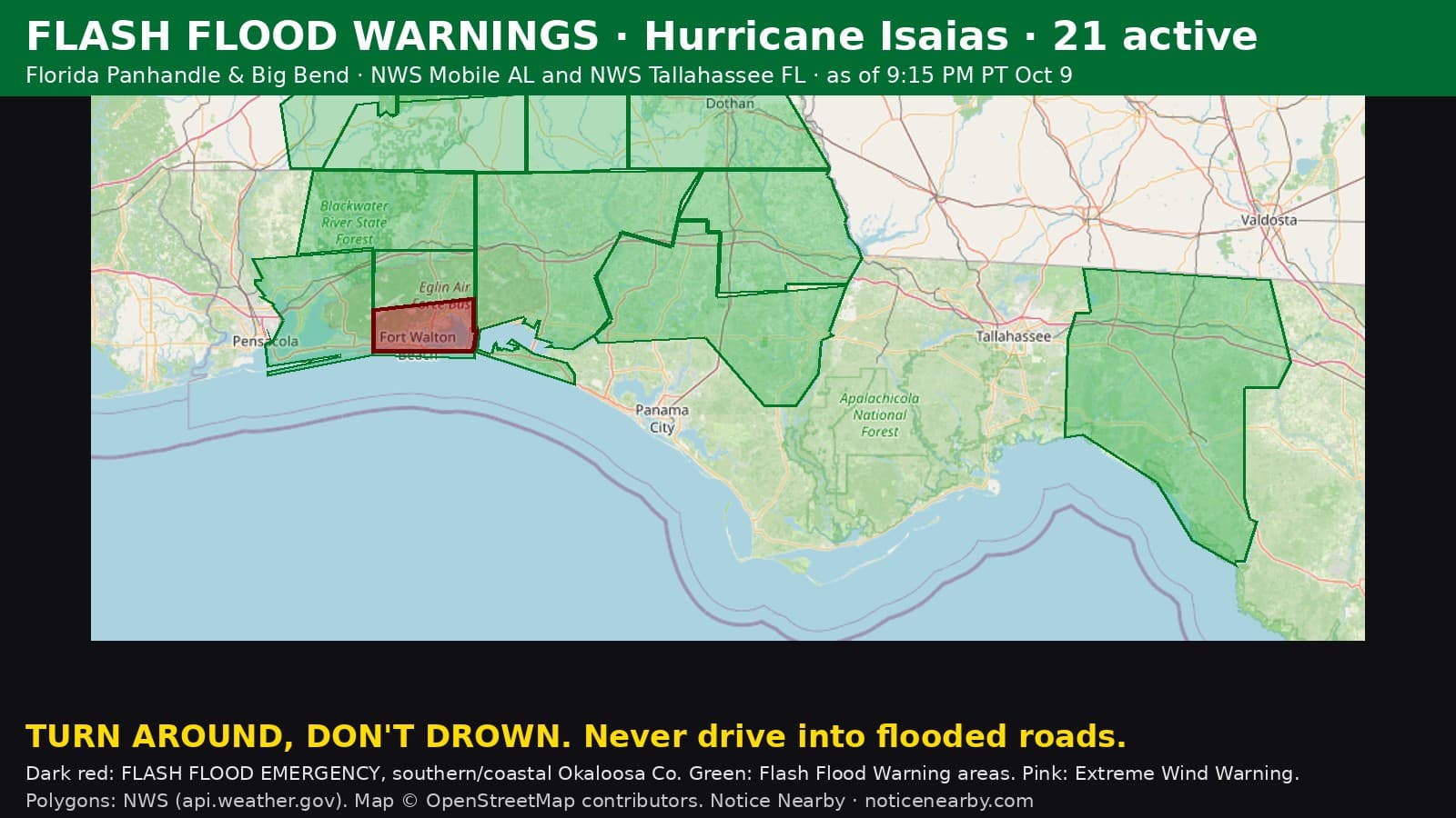 Notice Nearby: Jackson County Expired, National Weather Service