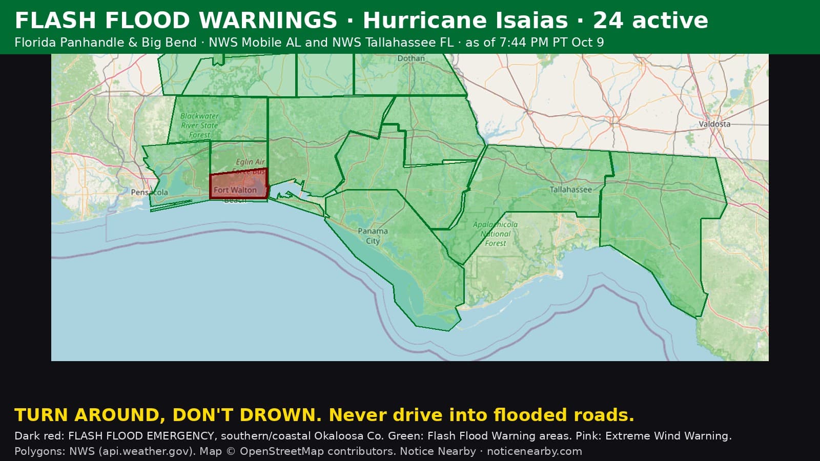 Notice Nearby: Franklin County Expired, National Weather Service