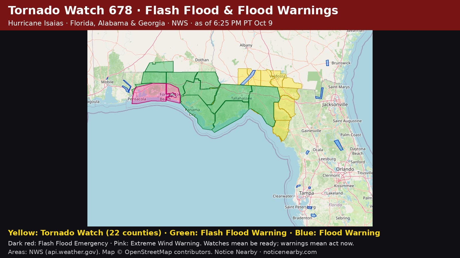 Notice Nearby: Mobile County Ended, National Weather Service