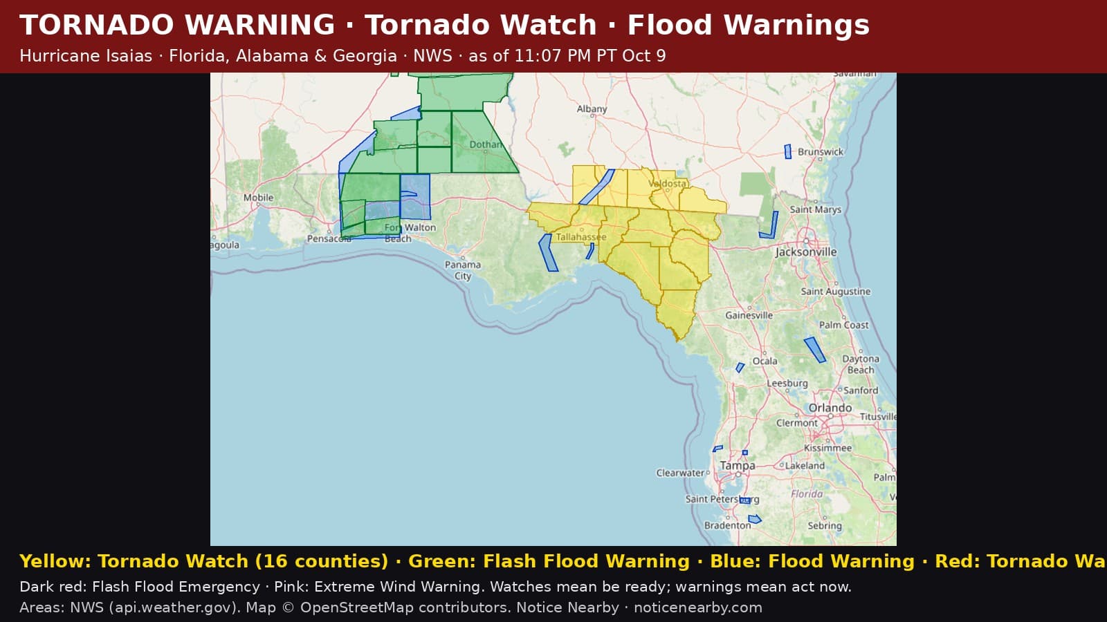 Notice Nearby: Montgomery County Expired, National Weather Service