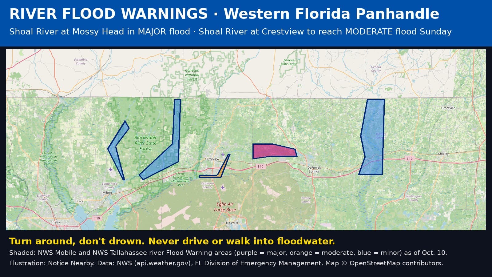 Notice Nearby: Covington County River Flood, National Weather Service