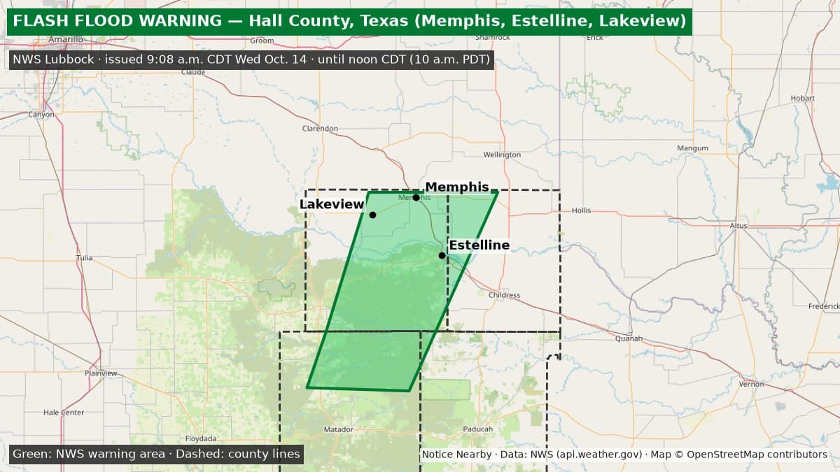Notice Nearby: Hall County Ended, National Weather Service