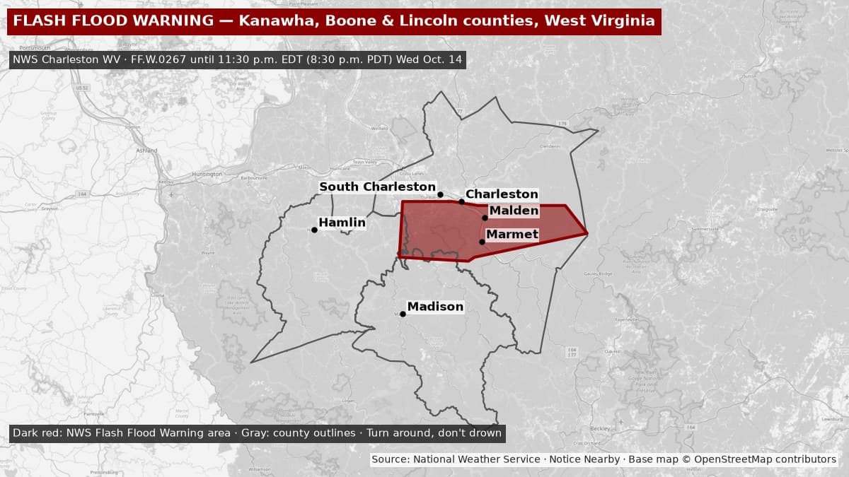 Notice Nearby: Lincoln County Ended, National Weather Service