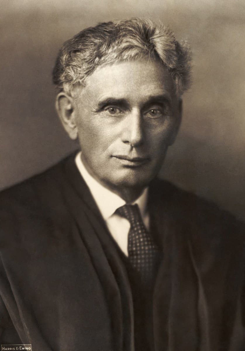 Portrait of Louis Dembitz Brandeis