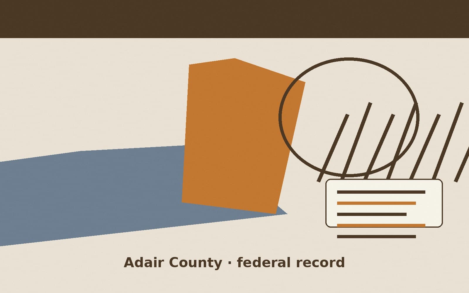 Public notice. Adair County, Kentucky, has a federal award on the public books. On September 22, 2026, the Department of Health and Human Services recorded a project grant of $101,